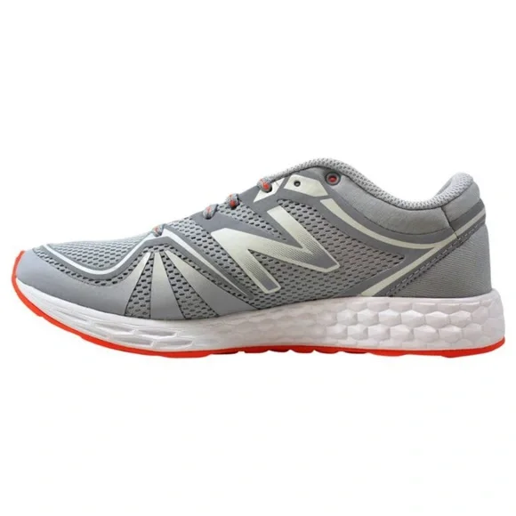 New Balance Women's Gray and Orange Running Sneakers - Picture 4 of 10